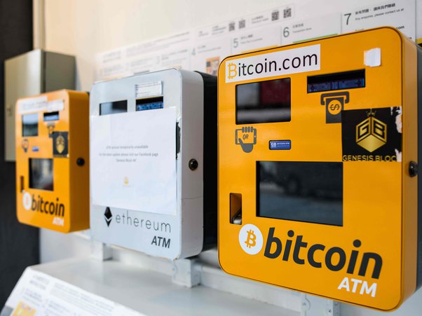 Bitcoins from ATMs